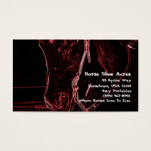 Neon Western Horse
