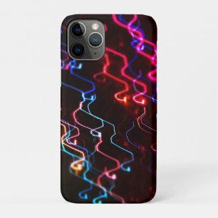 Neon Wiggle Wave iPhone 11 Pro Case