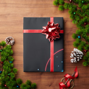 Neon Winter Streetwear Mood Artwork Wrapping Paper