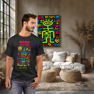 Neon Witch Pop Art   Hex Appeal Halloween Design T-Shirt