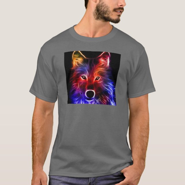 NEON WOLF T-Shirt (Front)
