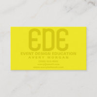 Neon Yellow Minimal