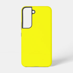 Neon Yellow Solid Colour Samsung Galaxy Case
