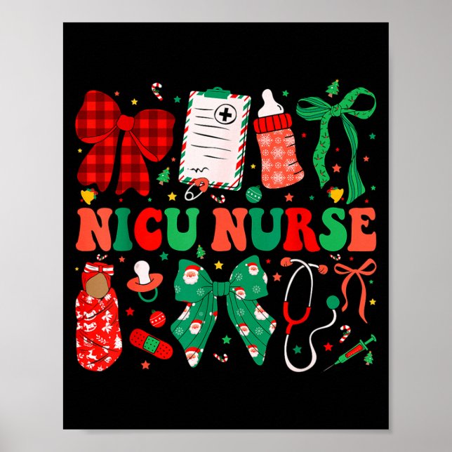 Neonatal Intensive Care Unit Coquette Nicu Nurse C Poster (Front)