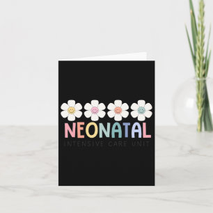 Neonatal Intensive Care Unit Nurse Nicu Nurse Tiny Card