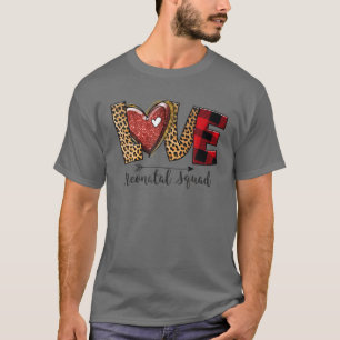 Neonatal NICU Nurse Valentines Day LOVE Heart Baby T-Shirt
