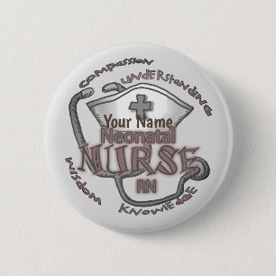 Neonatal Nurse Axiom 2 Inch Round Button