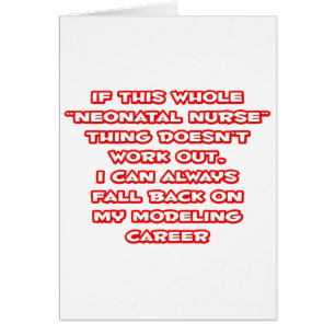 Neonatal Nurse Humour ... Modelling Career