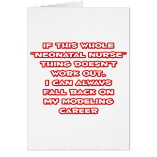 Neonatal Nurse Humour ... Modelling Career