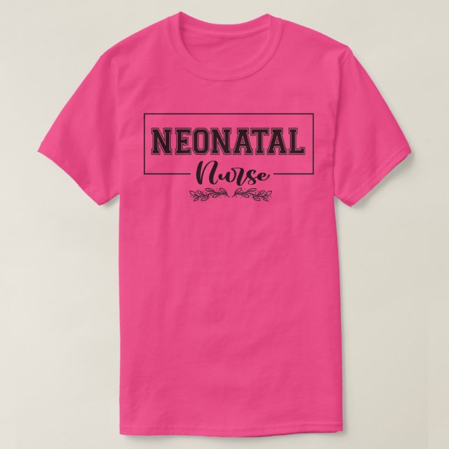 Neonatal Nurse Long TShirt (Design Front)