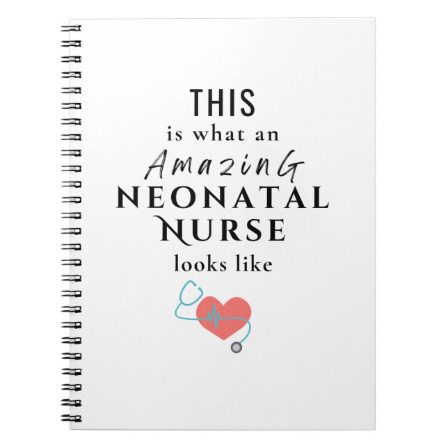 Neonatal Nurse Notebook (Front)