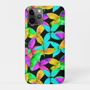 Neonscape Leaf Pattern iPhone 11 Pro Case