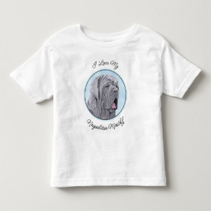 Neopolitan Mastiff Painting - Original Dog Art Toddler T-shirt