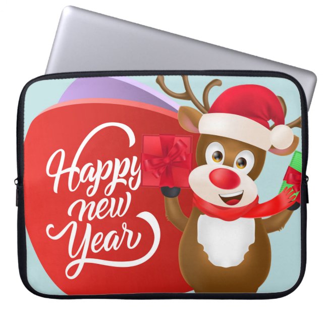 Neoprene Laptop Sleeve 15 inch (Front)