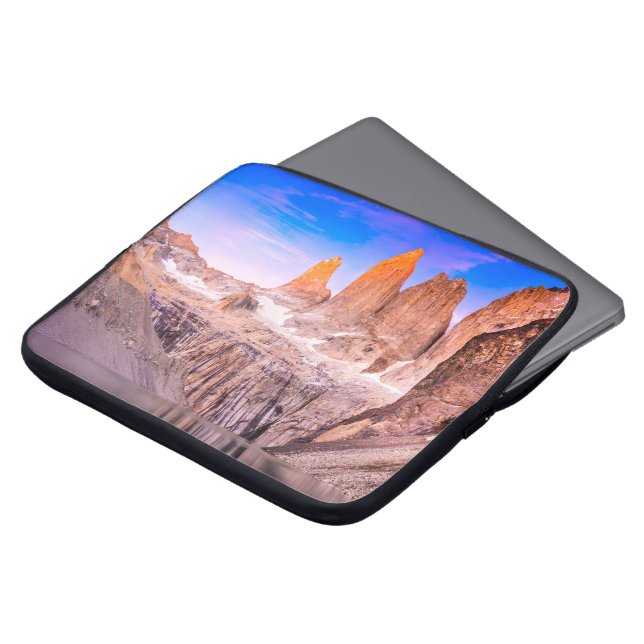 Neoprene Laptop Sleeve Torres del Paine (Front Top)