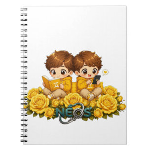 Neos Kawaii Zodiac Gemini Notebook
