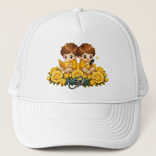 Neos Kawaii Zodiac Gemini Trucker Hat