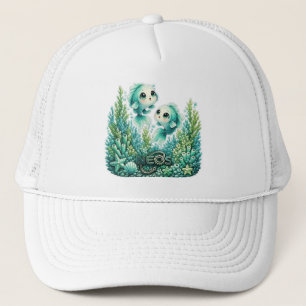 Neos Kawaii Zodiac Pisces Trucker Hat