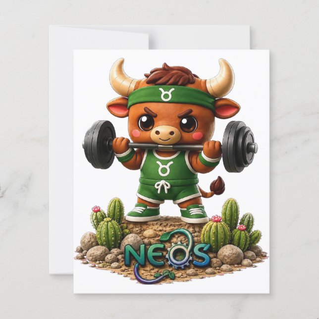 Neos Zodiac Kawaii Taurus (Front)