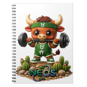 Neos Zodiac Kawaii Taurus Notebook