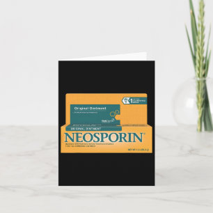 Neosporin Funny Group Nurse Pharmacy Halloween Cos Card