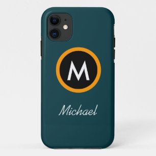 Neoteric Monogram Name template iPhone 11 Case