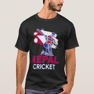 Nepal Cricket Perfect for Nepali Cricket Fans T-Shirt