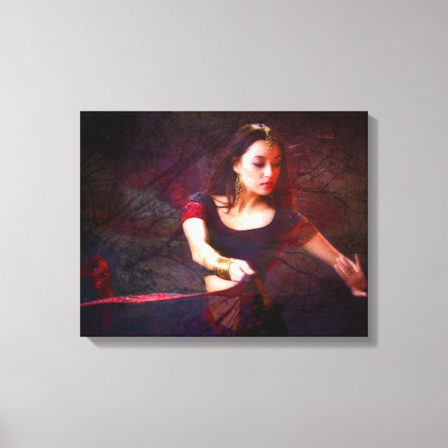 Nepal Dancer Canvas Print (Front)