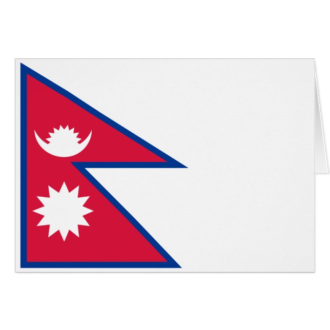 Nepal Flag (Front Horizontal)