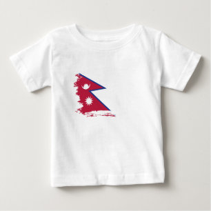 Nepal flag baby T-Shirt