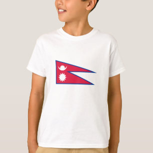 Nepal Flag T-Shirt