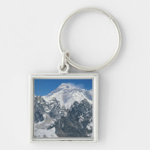 Nepal, Himalayas, view of Mt Everest from Gokyo Keychain