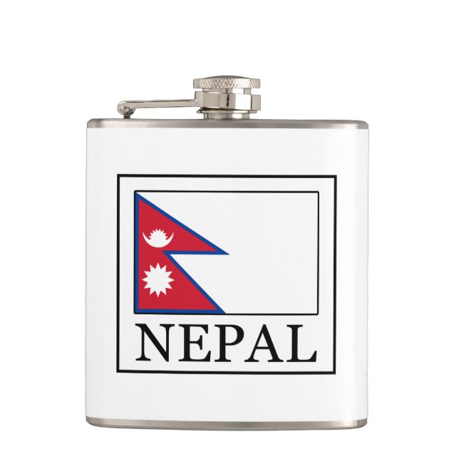 Nepal Hip Flask (Front)