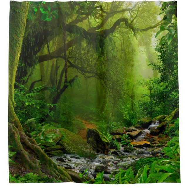 Nepal jungle with riverjungle,forest,ground,river, (Front)