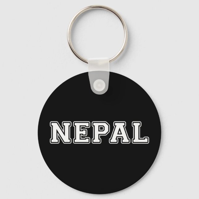 Nepal Keychain (Front)