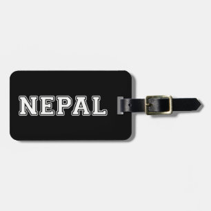 Nepal Luggage Tag
