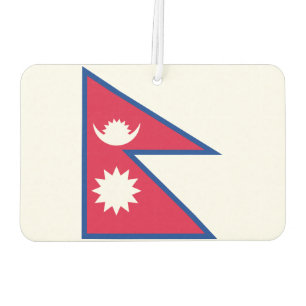 Nepal National World Flag Air Freshener