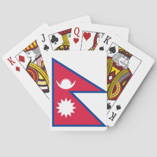 Nepal National World Flag Playing Cards