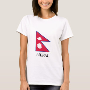 Nepal (Nepalese) Flag T-Shirt