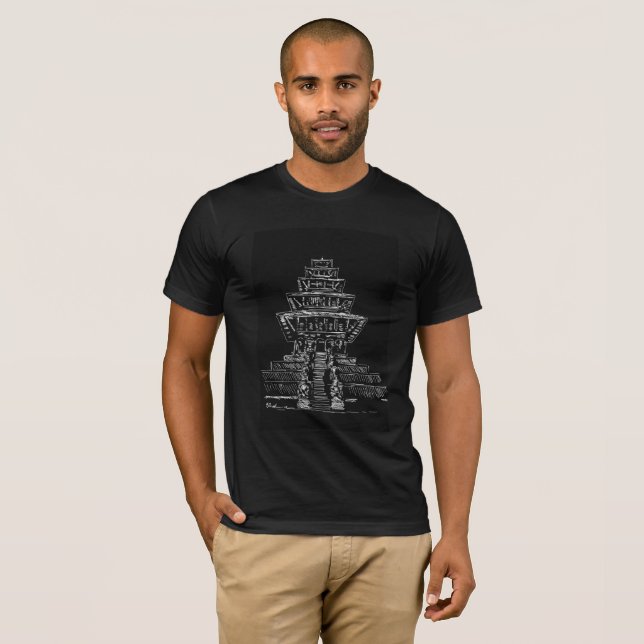 nepali temple tshirt (Front Full)