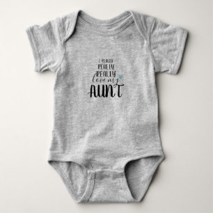 Nephew Aunt Outfit Baby Bodysuit