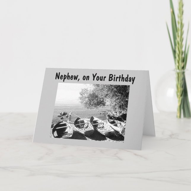 **NEPHEW** DO WHAT MAKES YOU "HAPPY" BIRTHDAY CARD (Front)