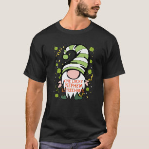 Nephew Funny St Patrick's Day Lucky Gnome Family M T-Shirt