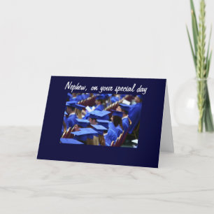 "NEPHEW" GRADUATION CONGRATULATIONS CARD
