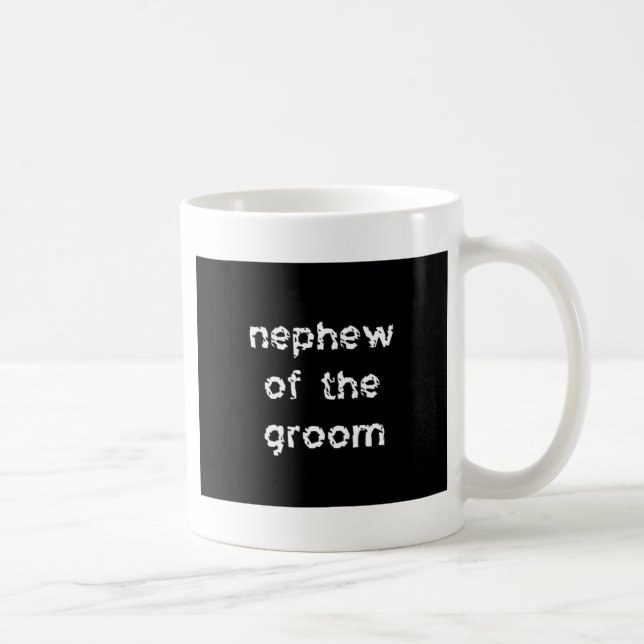 Nephew of the Groom Coffee Mug (Right)