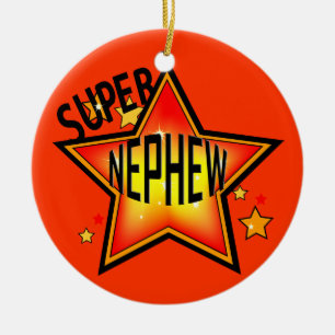 Nephew Super Star Noël Ornement