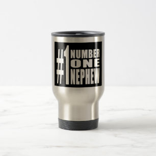 Nephews Birthdays Gifts : Number One Nephew Travel Mug