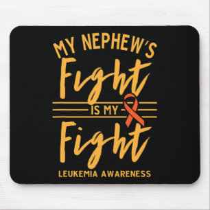 Nephew's Fight Is My Fight Leukaemia Awareness Mouse Pad