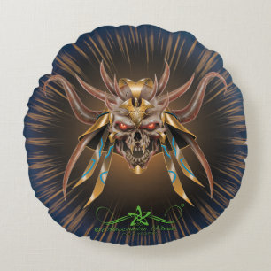 Nephila Round Pillow