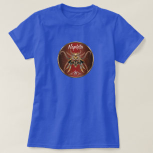 Nephila, skull, spider, aracno, samurai, cool, ama T-Shirt
